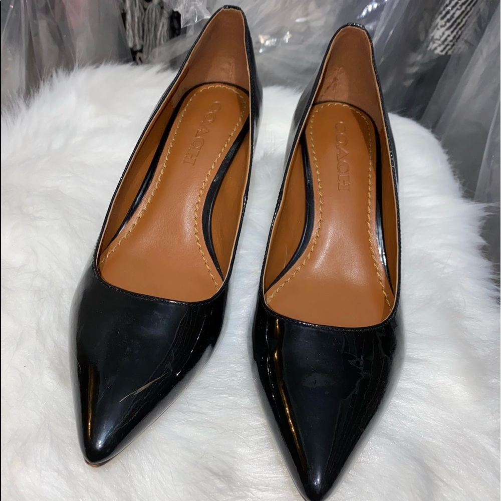 Coach Black High Heels